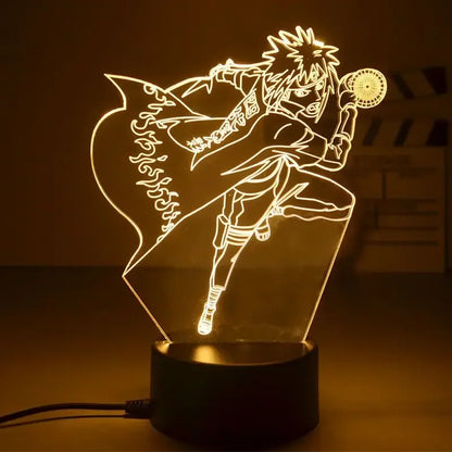 Naruto Anime Action Figures Night Light Manga Boruto Sasuke Itachi Akatsuki Acrylic Bedroom Lamp Children Sh Figuarts Gift Toys