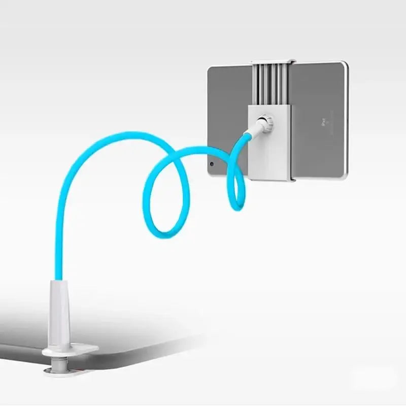 360 Clip Mobile Phone Holder Stand Portable Flexible Tablet Lazy Desk Bed Bracket Desktop Bed Mount Stand Base Support 7-11 inch